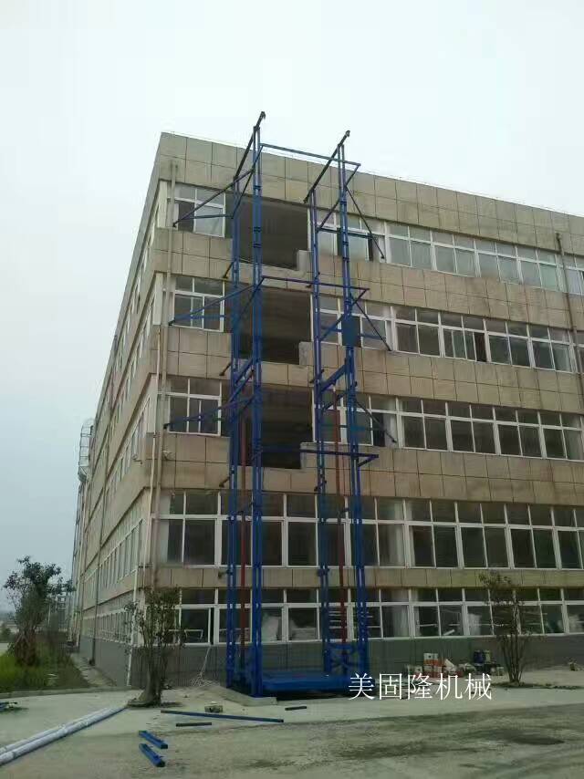 丽水室外双臂导轨式升降机厂家
