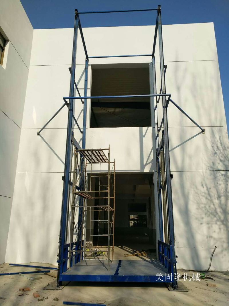 丽水仓库专用导轨式升降货梯价格